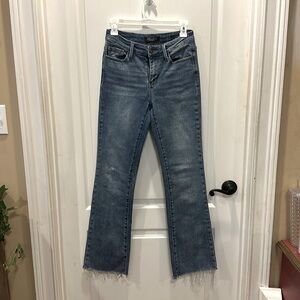 Judy Blue Los Angeles bootcut fraud hem jeans